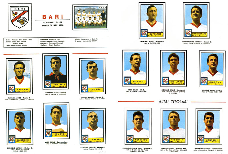 Bari 1963-64 Serie A