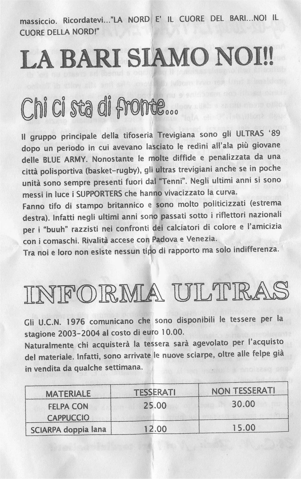 Bari-Teviso 03-04 pagina3