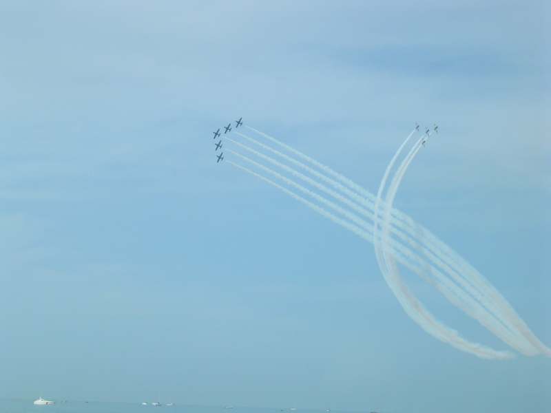 Frecce tricolori a Bari 8-5-2003