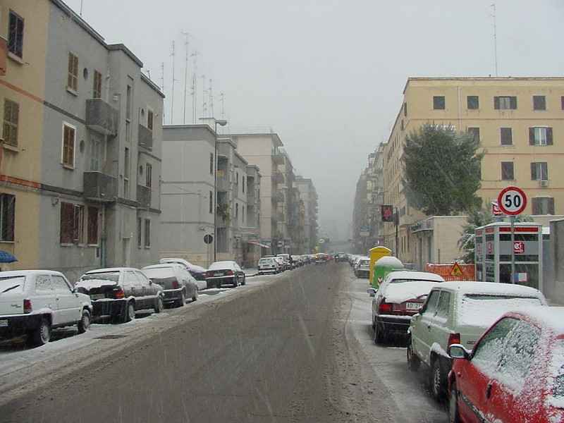 L'inizio di Viale Japigia