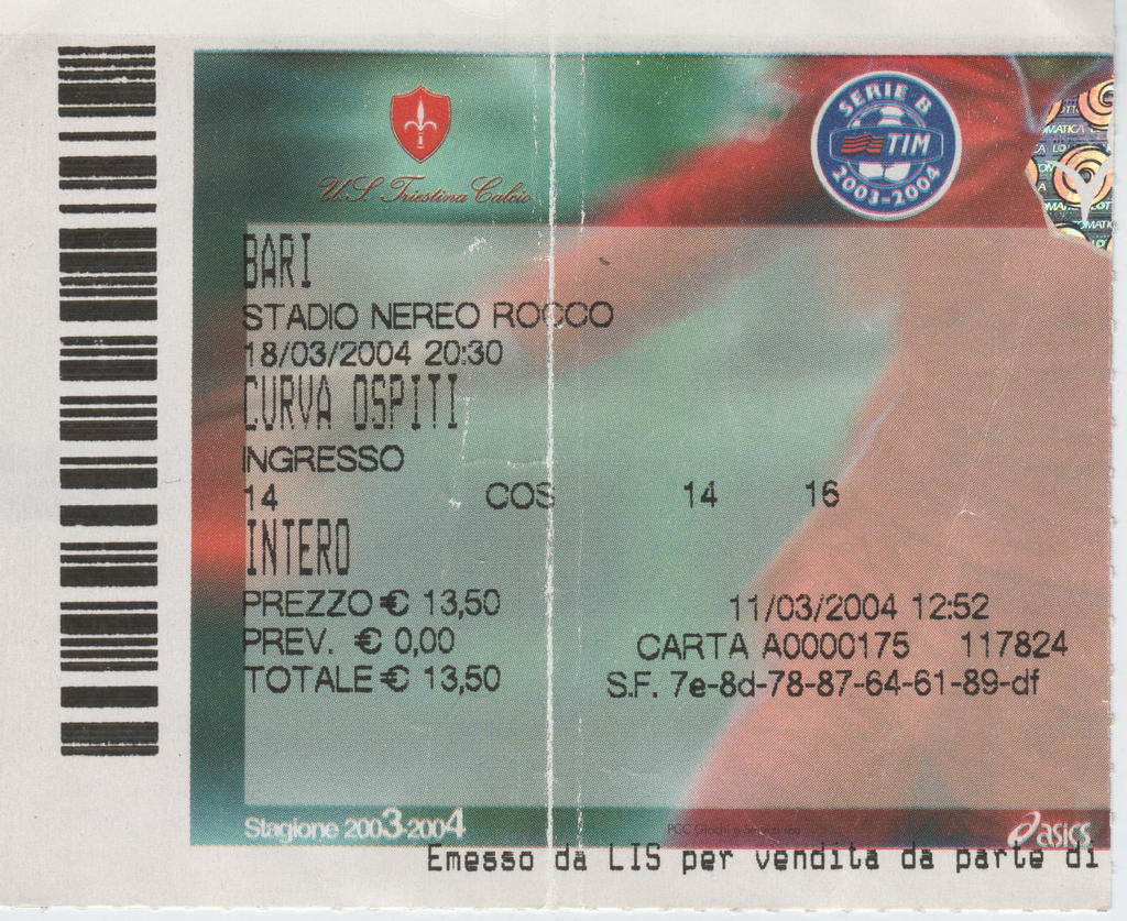 Triestina-Bari 03-04