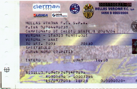 Verona-Bari 03-04