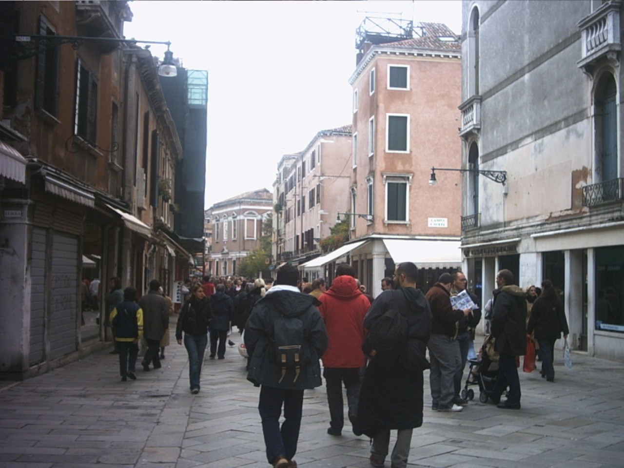 Lino, Massimo e Fabio per le vie di Venezia