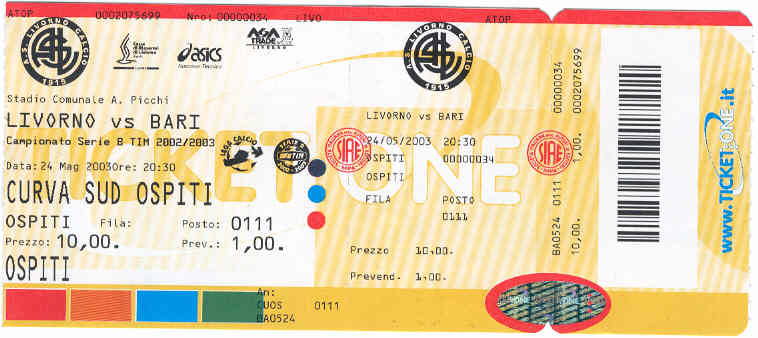 Livorno-Bari 02-03