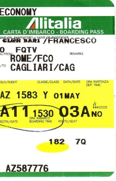 biglietto CL@N per Cagliari
