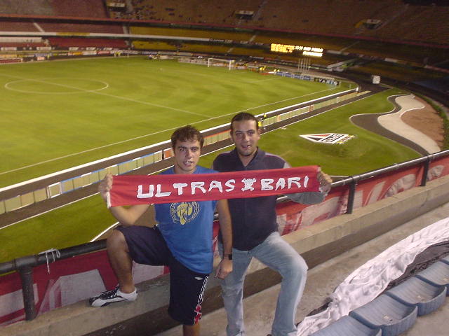 Michele-Filippo (Casamassima) - Stadio Morumbi di Sao Paolo Brasil