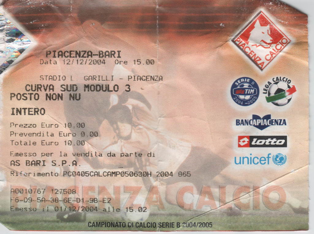 Piacenza-Bari 04-05