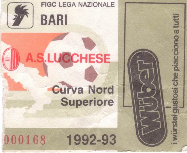 Bari-Lucchese 92-93