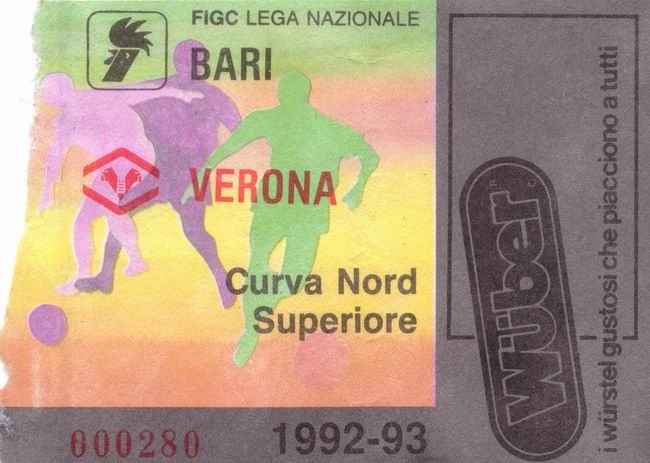 Bari-Verona 92-93