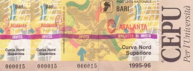 Bari-Atalanta 95-96