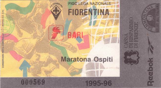Fiorentina-Bari 95-96