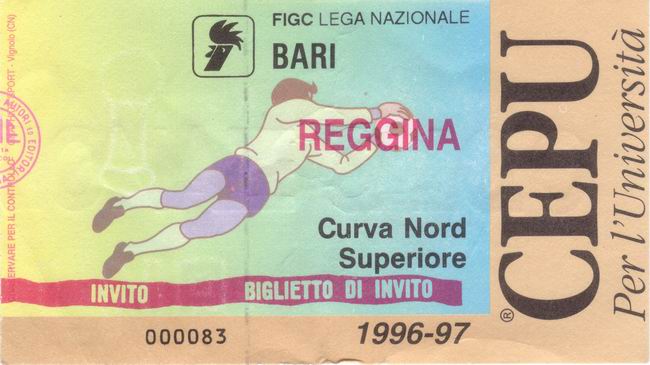 Bari-Reggina 96-97