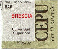 Bari-Brescia 1996-1997