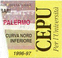 Bari-Palermo 1996-1997