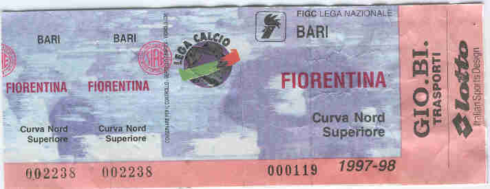 Bari-Fiorentina 97-98