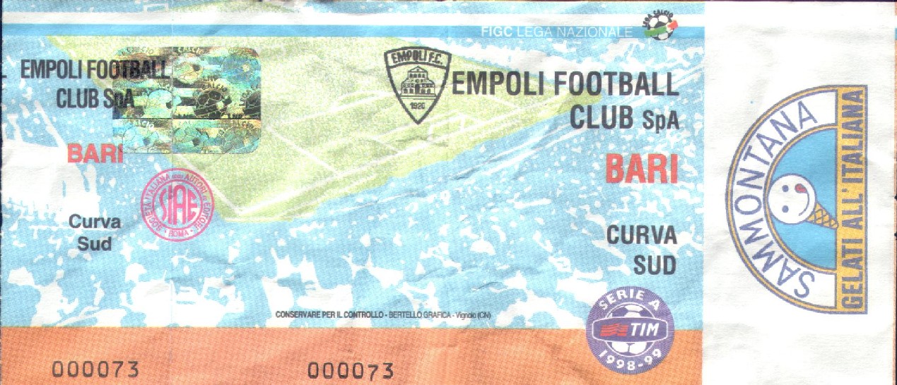 Empoli-Bari 1998-1999