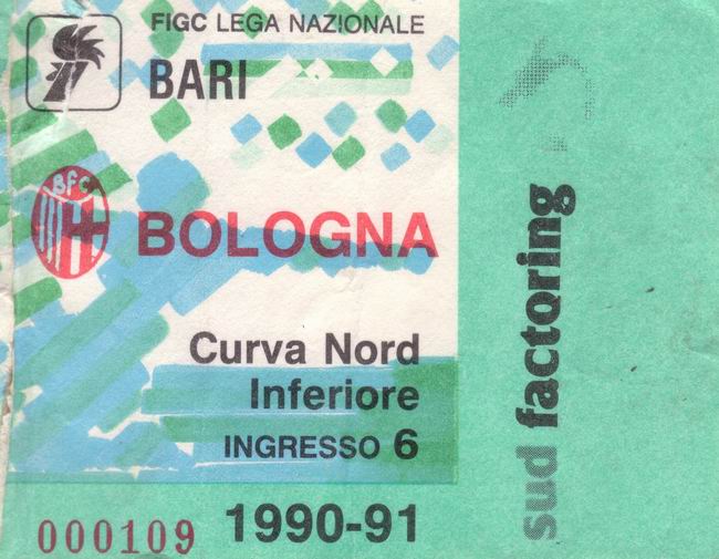 Bari-Bologna 90-91