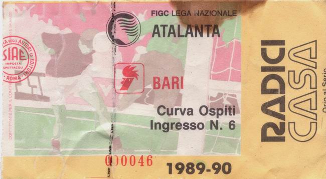 Atalanta-Bari 89-90