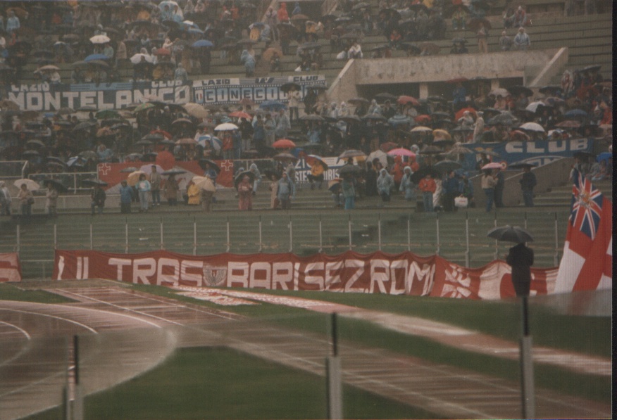 Lazio-Bari 86-87 striscione