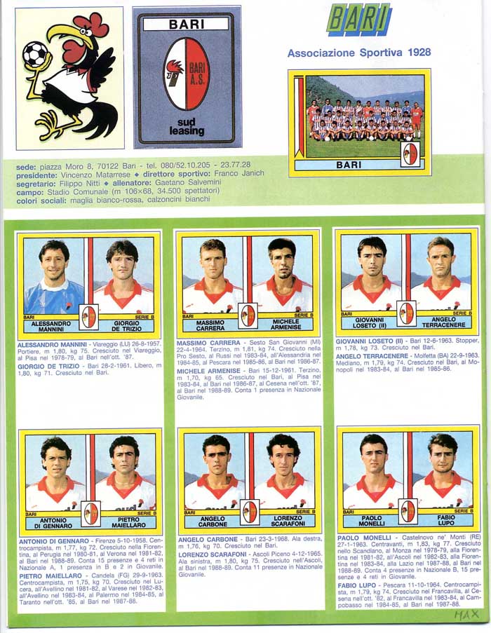 BARI 1988-89