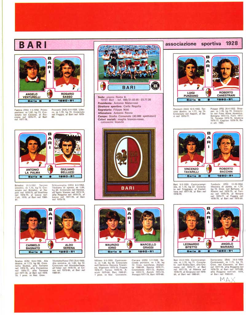 BARI 1980-81