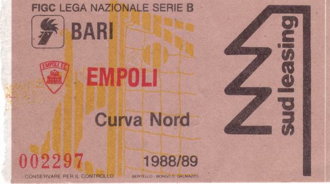 Bari-Empoli 88-89