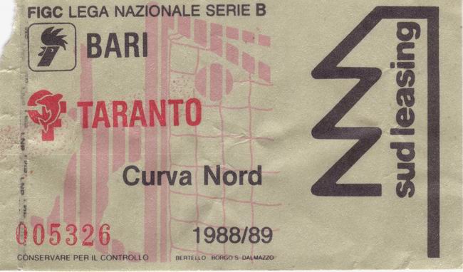 Bari-Taranto 88-89