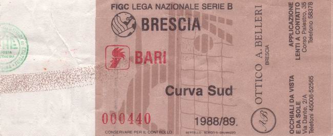 Brescia-Bari 88-89