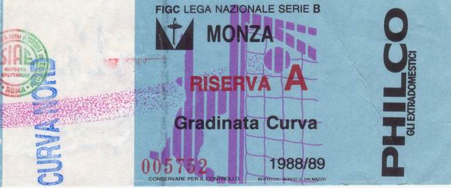 Monza-Bari 88-89