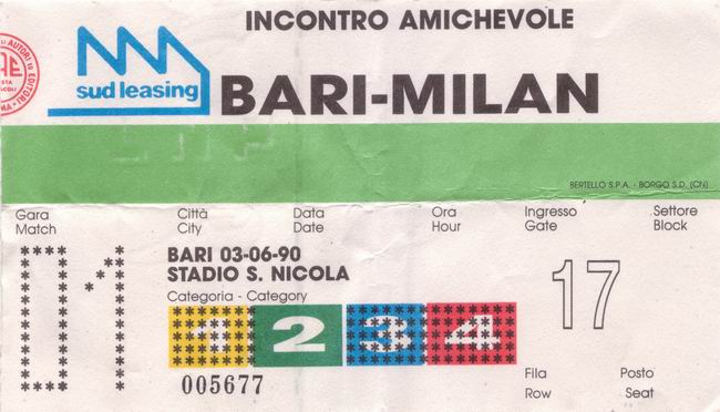 Bari-Milan 90