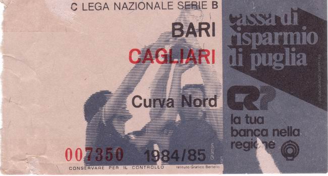 Bari-Cagliari 84-85