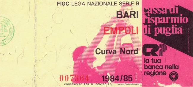 Bari-Empoli 84-85