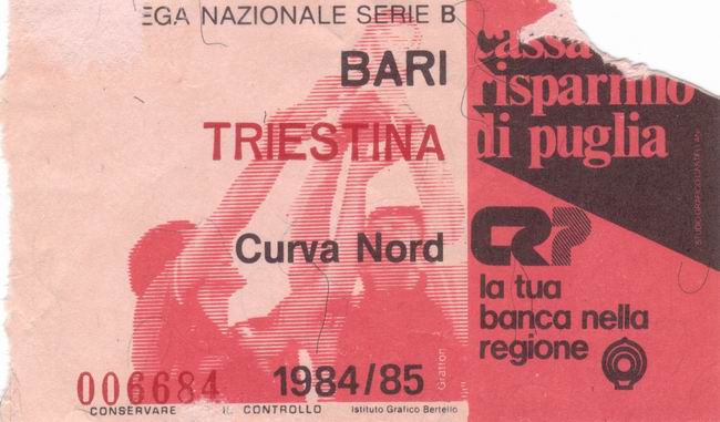 Bari-Triestina 84-85