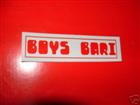 Adesivo Boys Bari Adesivo Boys Bari