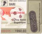 Bari-Lucchese 92-93 Bari-Lucchese 92-93