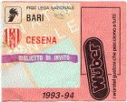Bari-Cesena 1993-1994 Bari-Cesena 1993-1994