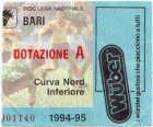 Bari-Dotazione A 1994-1995