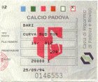 Padova-Bari 1994-1995
