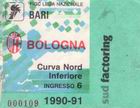 Bari-Bologna 90-91