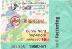 Bari-Fiorentina 90-91