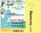 Bari-Lazio 1990/91