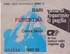 Bari-Fiorentina 85-86