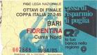 Bari-Fiorentina 84-85 Coppa Italia