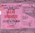 Bari-Juventus 83-84 Coppa Italia